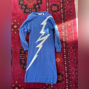 Vintage 80s sweater dress John Richard Christina Grant